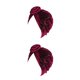 thumbnail image 2 of Turbante Nudo Estilo Bohemio Qarigey Pre-atado Hijab Sombrero Gorro Ajustable Color Vino Rojo, 2 of 6