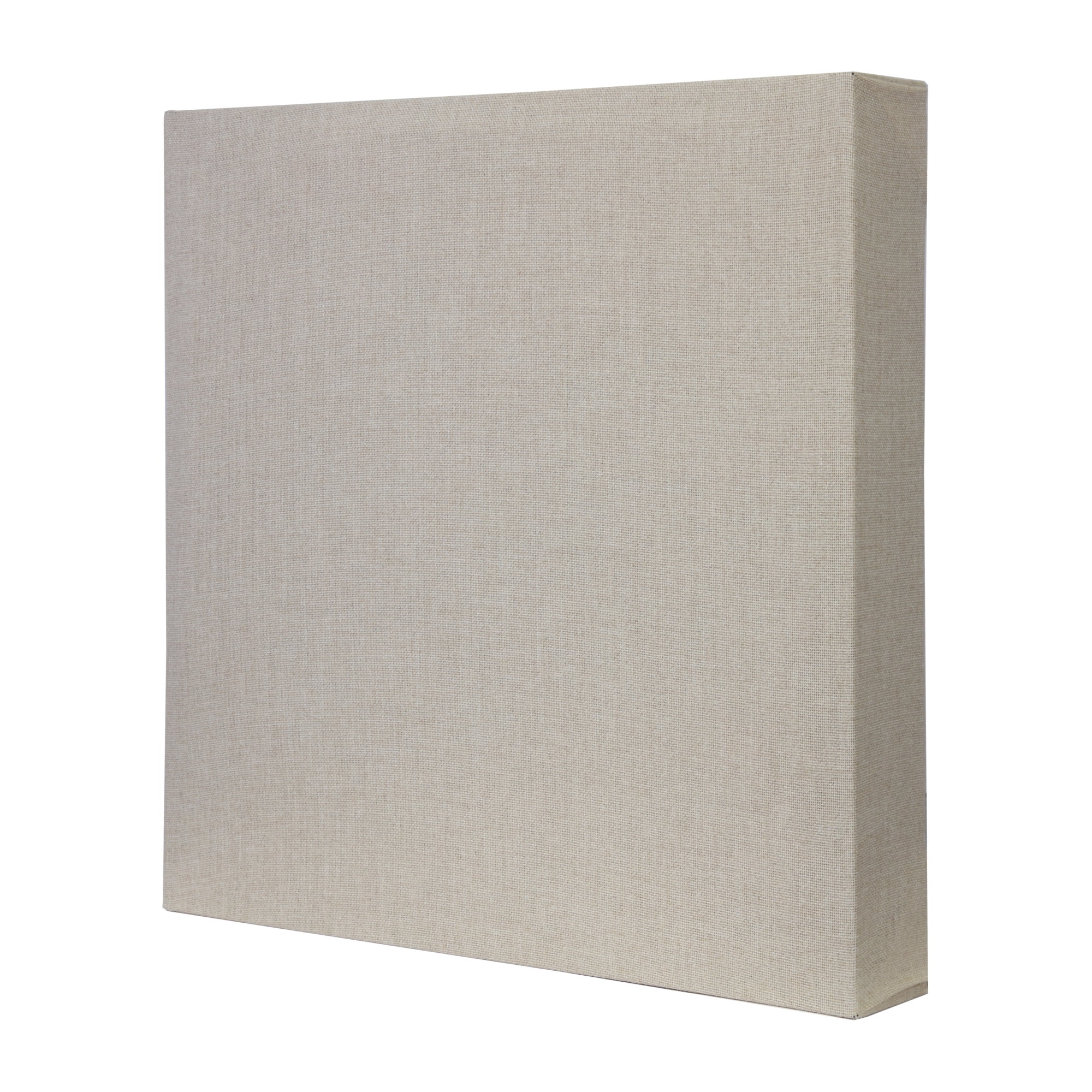 ATS Acoustics ECO Panel Low-VOC Professional Studio Recording Booth Sound Absorbing Acoustic Panel 24" x 24" x 4" (Cream)