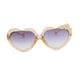 thumbnail image 4 of Gafas de sol en forma de corazón para niños Hugo amarillo, 4 of 10