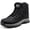 Black, variant on Ablanczoom Hiking Boots Mens Work Shoes: Waterproof Breathable Outdoor Men Boots