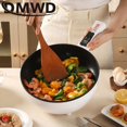 thumbnail image 3 of DMWD Wok Électrique Multifonction 3L pour Sauté, Poêle Antiadhésive, Cuiseur Vapeur Intelligent Sans Fumée, Fondue Chinoise, Ragoût, Chauffage de Cuisson, 3 of 5
