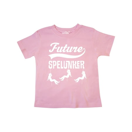 

Inktastic Future Spelunker Cave Explorer Gift Toddler Boy or Toddler Girl T-Shirt