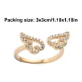 thumbnail image 4 of Guardurnaity Anillo Ajustable Abierto 18K Anillos Chapados En Oro Joyería De Boda Regalos Tipo 1 Tipo 1 20Conjunto, 4 of 6