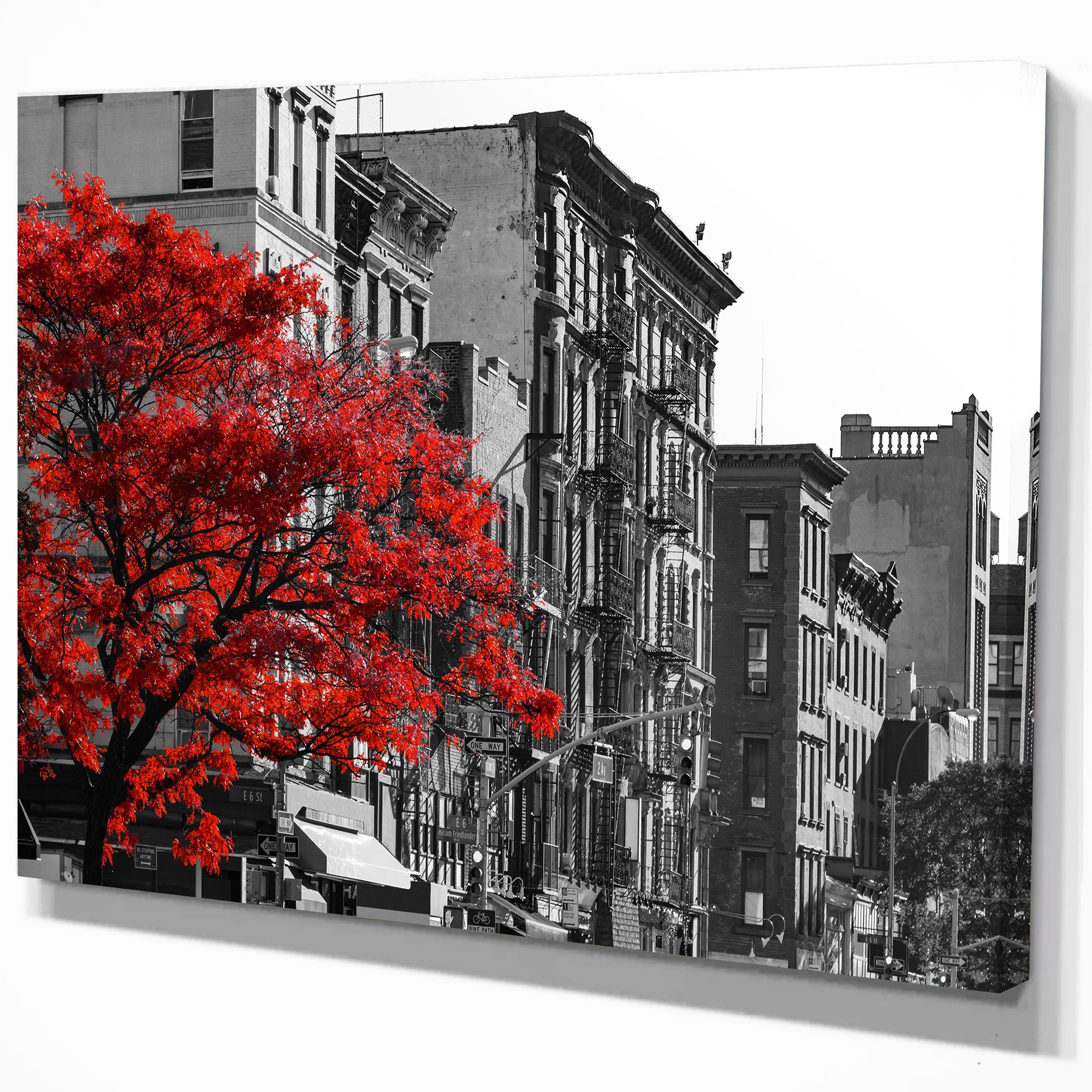 Home Decor City Art Country Painting Red Boots Art City Street Road Housewarming Gift Red Dress Woman in Red Boots Art Print