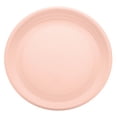 thumbnail image 1 of Plato de goteo redondo de plástico Uxcell de 9.5" para macetas, rosa, 1 of 7