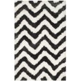 thumbnail image 4 of Safavieh Barcelona Carmella Zigzag Stripes Shag Area Rug, 4 of 7