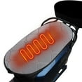 thumbnail image 1 of Universal Heated Motorcycle Seat Cushion, Electric Winter Warmer Pad for Comfortable Riding, Temperature Controlled Comfort Accessory, 1 of 8