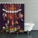 thumbnail image 1 of ABPHQTO Hermosas cortinas de ducha de pájaros estilo bohemio dibujado a mano cortina de baño 150x180 cm, 1 of 1