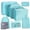 Bright Blue, variant on 12 Pack Packing Cubes Set - Luggage Packing Organizers for Travel Accessories Must-Have Compression Cubes for Neat Luggage Fits Carry-Ons, Suitcases & Backpacks