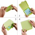 thumbnail image 4 of Boîte de Rangement en Plastique Réutilisable et Portable 13X13X1.4CM 3 Pcs, 4 of 5