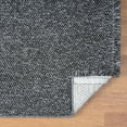 thumbnail image 6 of Luxe Weavers Machine Woven Smoke 2x8 Area Rug Fringed, Textured Carpet, 6 of 9