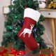 thumbnail image 1 of Medias de Navidad de terciopelo rojo, calcetines de copos de nieve de Reno para familia, chimenea colgante, vacaciones, decoración de fiesta de navidad, 1 of 4