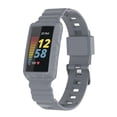 thumbnail image 4 of Correas de reloj de silicona impermeable , liviana, suave, a prueba de sudor, para Charge5 / 4 / 4SE / 3 / Fitness gris Soledad Pulsera de correa de reloj, 4 of 10