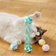 thumbnail image 4 of Juguete De Pelota Para Gato Con Campana, Divertido Juguete De Pelota Para Gato Difuso Para Gatitos, 4 of 7