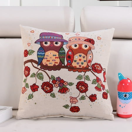 Clearance Set Of 2 Throw Pillows Case Justdolife Cartoon Cute