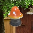 thumbnail image 1 of Comedero solar para pájaros con forma de , para exteriores, para atraer aves, comedero para pájaros y silvestres, dispensador de comida, 1 of 6