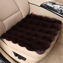 AYktou Seat Cushion,17.7x17.7in Comfortable Soft Faux Sheepskin Chair Cushions,Plush Thickened Car Seat Cushion,for Indoor Outdoor Chair Pads in Winte
