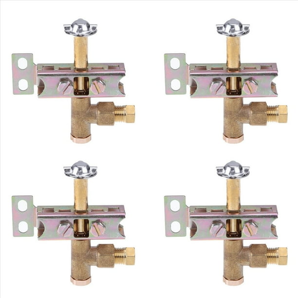 4X el Soporte de Llama Unidireccional del Quemador Piloto Puede Tener un Conjunto de Piloto Pesado de Propano/Butano de 3 Orificios para Gas Natural o LP
