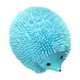 thumbnail image 3 of Sensory Squeeze Toys, Squeeze Toys Squeeze, 6 in Puffer Hedgehog, Tactile Input, Activities, Light Blue, 1 Pc, 3 of 6