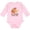 AD-Pink, variant on My Cousin Loves Me Fox Boys or Girls Long Sleeve Baby Bodysuit