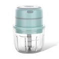 thumbnail image 1 of Naiovety Picadora de ajo eléctrica de 300ML, trituradora recargable, molinillo de Chile, procesador de alimentos, cortadora, accesorios de Cocina y Comedor Verde, 1 of 6