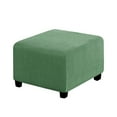 thumbnail image 1 of Billuyoard Alta cubierta elástica del otomano del estiramiento piel fina resistente y durable de la ejecución amistosa Decoración del hogar verde claro S, 1 of 6