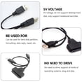 thumbnail image 4 of FELTECHELECTR Cable adaptador SATA para disco duro portátil, cable de datos USB a SATA Easy Drive Line, 4 of 6
