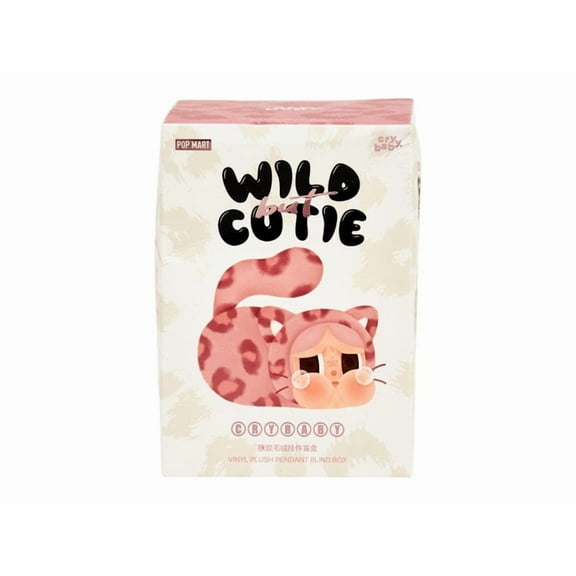 Pop Mart CRYBABY Wild but Cutie Series Vinyl Plush Pendant Single Blind Box, from StockX