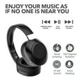 thumbnail image 2 of RCA Wave-54 Bluetooth Headphones, 40H Playtime, Hi-Res Audio, Black, 2 of 4