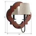 thumbnail image 3 of Wood Wall Sconces,Retro Industrial Lantern Bedside Wall Sconce Lighting Fixture for Bedroom, Hallway, Entryway, 3 of 11
