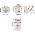 thumbnail image 2 of Insulated Bento Box, Stackable Insulated Lunch Box, Portable Food Container With Lunch Bag, Stackable Leakproof Stainless Steel Food Container, 2 of 5