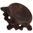 thumbnail image 6 of MRLESS Multi-Functional Wood Pedestal Stand For Spherical Ornament Sturdy Display Base Wooden Sphere Stand Wood Display Stand Wooden Sphere Stand, 6 of 9