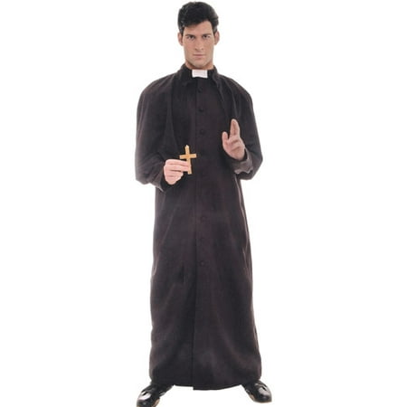 Priest Adult Halloween Costume, Size: Men's - One Size