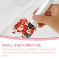 thumbnail image 2 of Mini Heat Press Small Heat Press Machine with 3s Rapid Heat Portable Heat Transfer Machine Multifunctional Iron Press Machine for T Shirts Hats DIY Crafts Heating Transfer Projects, 2 of 6
