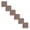 A*6, variant on High Density Sponge Sanding Block, Gray Bendable Handheld Sanding Pad for Wood Polishing, 100 Grit, 3 Pack