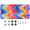Multicolor 4, variant on ADECORIVY Rainbow Sun License Plate, Aluminum Decorative Novelty Vanity Tag with 4 Holes, Front Plate for Men Women Car Tag Accessories, 6 x 12 inch