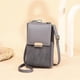 thumbnail image 4 of Bolsos de moda para mujer, mini bolsos cruzados de cuero para teléfono móvil, bolso de hombro, cartera con ranuras para tarjetas de crédito., 4 of 4