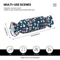 thumbnail image 3 of Xecao Dental Print+Candy-Inspired Plush Pillow for Men Women Suitable for Beds, Sofas, Game Rooms Drawstring Closure, 3 of 8