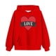 thumbnail image 5 of Sudadera con capucha para niños, cuello redondo, manga larga, ropa de abrigo para niños de talla mediana y grande, jersey, blusa de poliéster para niños, 5 of 5