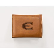 College Rico Industries Emporia State Brown Laser Engraved Trifold Laser Engraved Tri-Fold Wallet - Men's Accessory