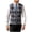 Gray, variant on Mens Thick V Neck Thermal Vest Warm Flex Soft Stretchy Knit Pullover Casual Sleeveless Shirts Classic Pull On Daily Soft Wear Tops