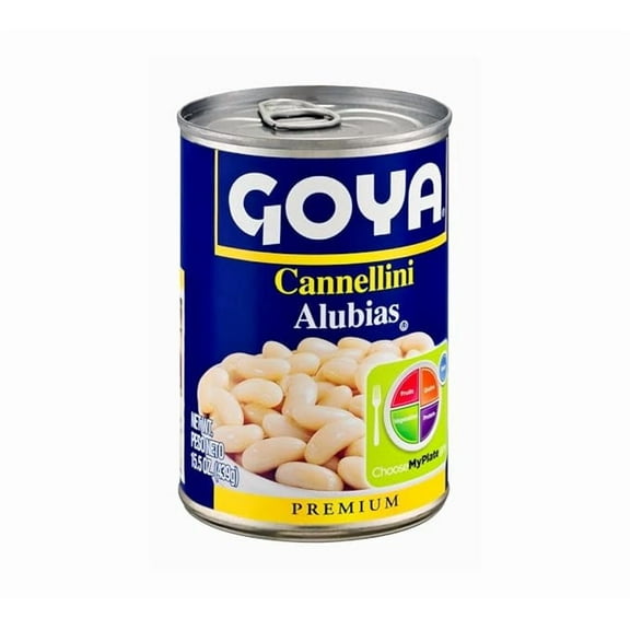 Pack of 1 Goya Cannellini Beans, 15.5 oz