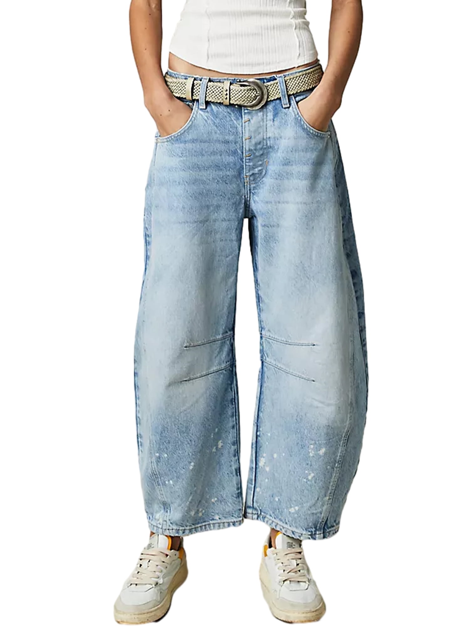 パンツ Washed Denim Wide Pants(WOMEN) Washed Denim Wide Pants(WOMEN)