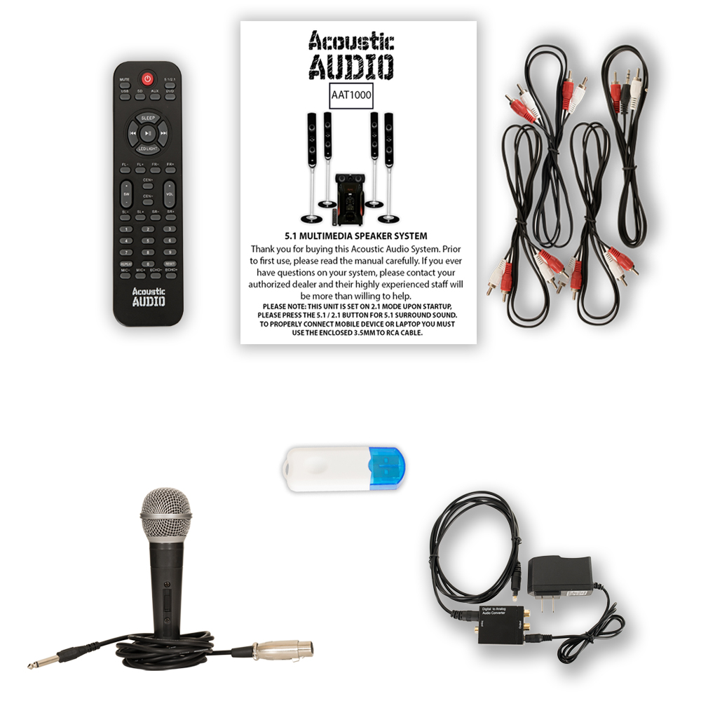 acoustic audio aat1000