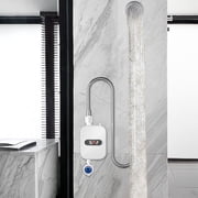 Tankless Water Heater Electric,Under Sink Water Heater with Digital Display, Portable Propane Outdoor Camping Water Heater, Kitchen Bathroom Washin RV