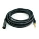 15ft Premier Series XLR Mâle à Câble Mâle 1/4 Po Trs_ 16AWG (Plaqué Or) – image 1 sur 4