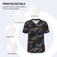 thumbnail image 5 of Rocae Cool Sports Car for Breathable Men's Baseball T-Shirt Fashionable Casual Baseball Jersey, Moisture-wicking Sportswear XX-Large, 5 of 9