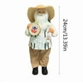 thumbnail image 3 of Taotanxi Puerto Rican style Santa Claus Figurine, 13.9 Inches Tall, 3 of 7
