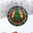 thumbnail image 2 of Cubiertas de ventana de árbol de Navidad, cubiertas de ventana estáticas de invierno, pegatinas de ventana de Navidad para ventana de vidrio, 2 of 3