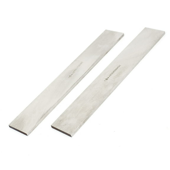Juego de 2 piezas de herramienta de corte de metal HSS para tornear, 4 mm x 30 mm x 200 mm